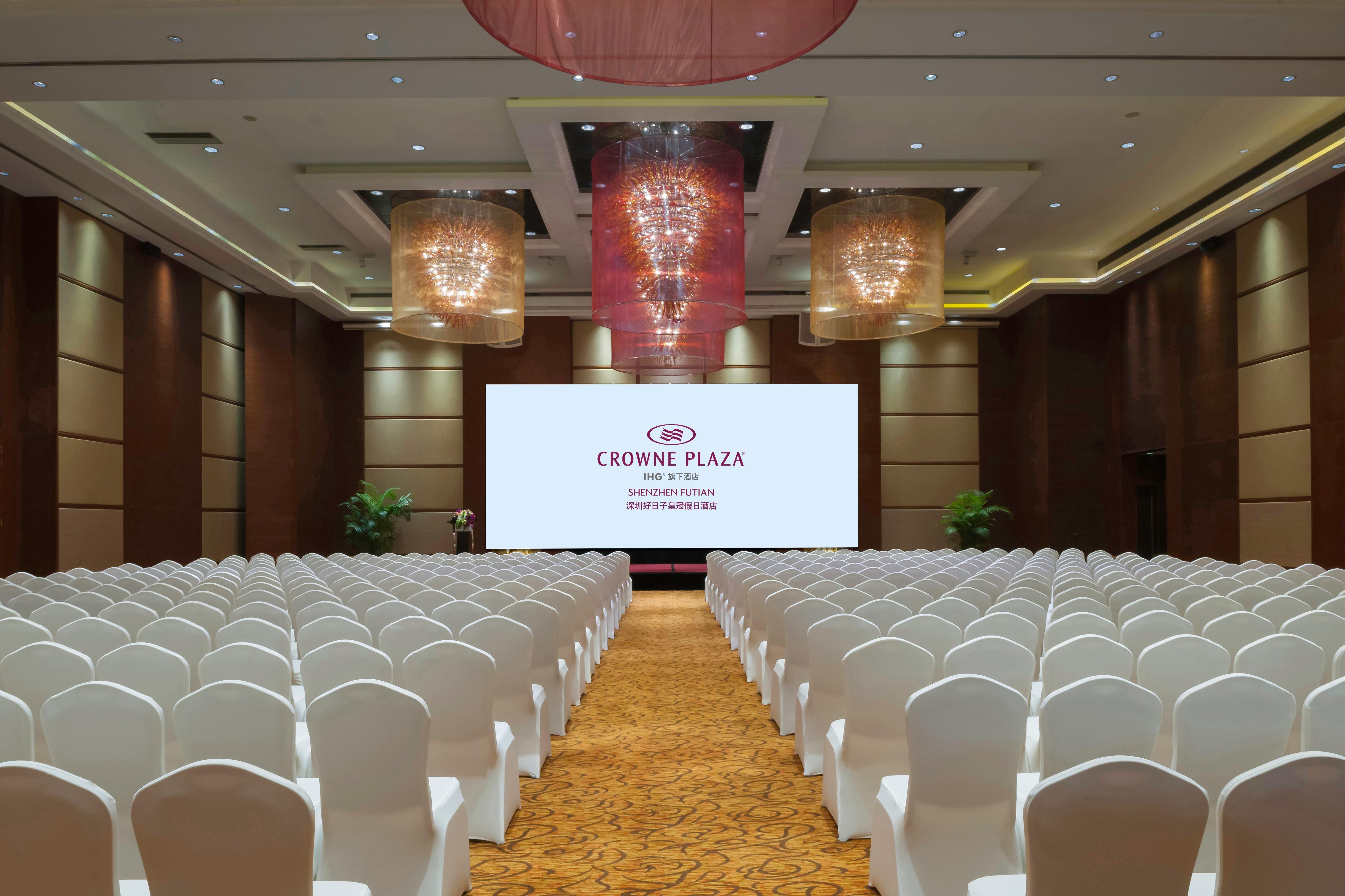 Crowne Plaza Shenzhen Futian, Near To Shenzhen Convention&Exhibition Centre, Shenzhen Stock Exchange And Shenzhen Civic Center, Outdoor Heated Pool Hotel Bagian luar foto