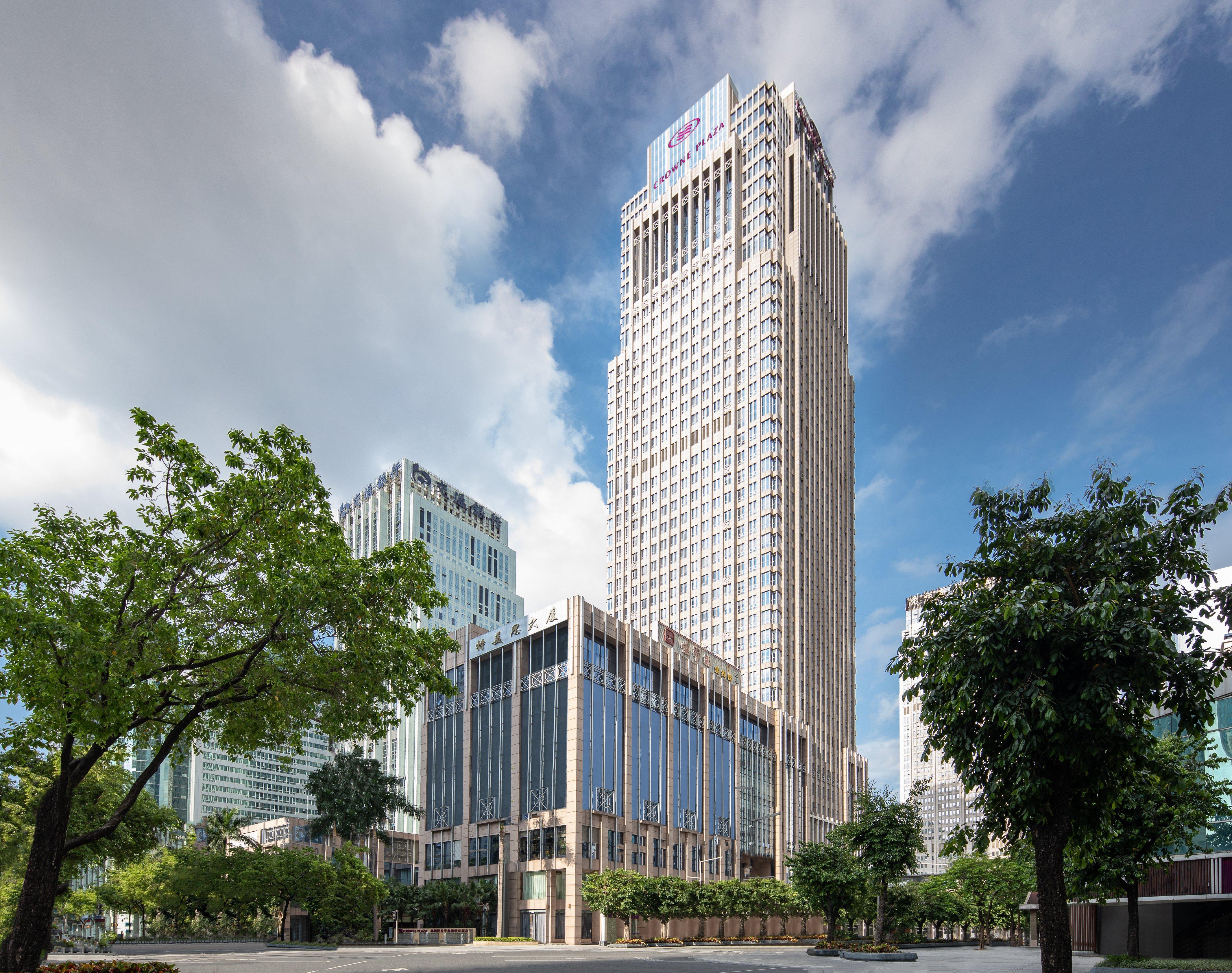 Crowne Plaza Shenzhen Futian, Near To Shenzhen Convention&Exhibition Centre, Shenzhen Stock Exchange And Shenzhen Civic Center, Outdoor Heated Pool Hotel Bagian luar foto