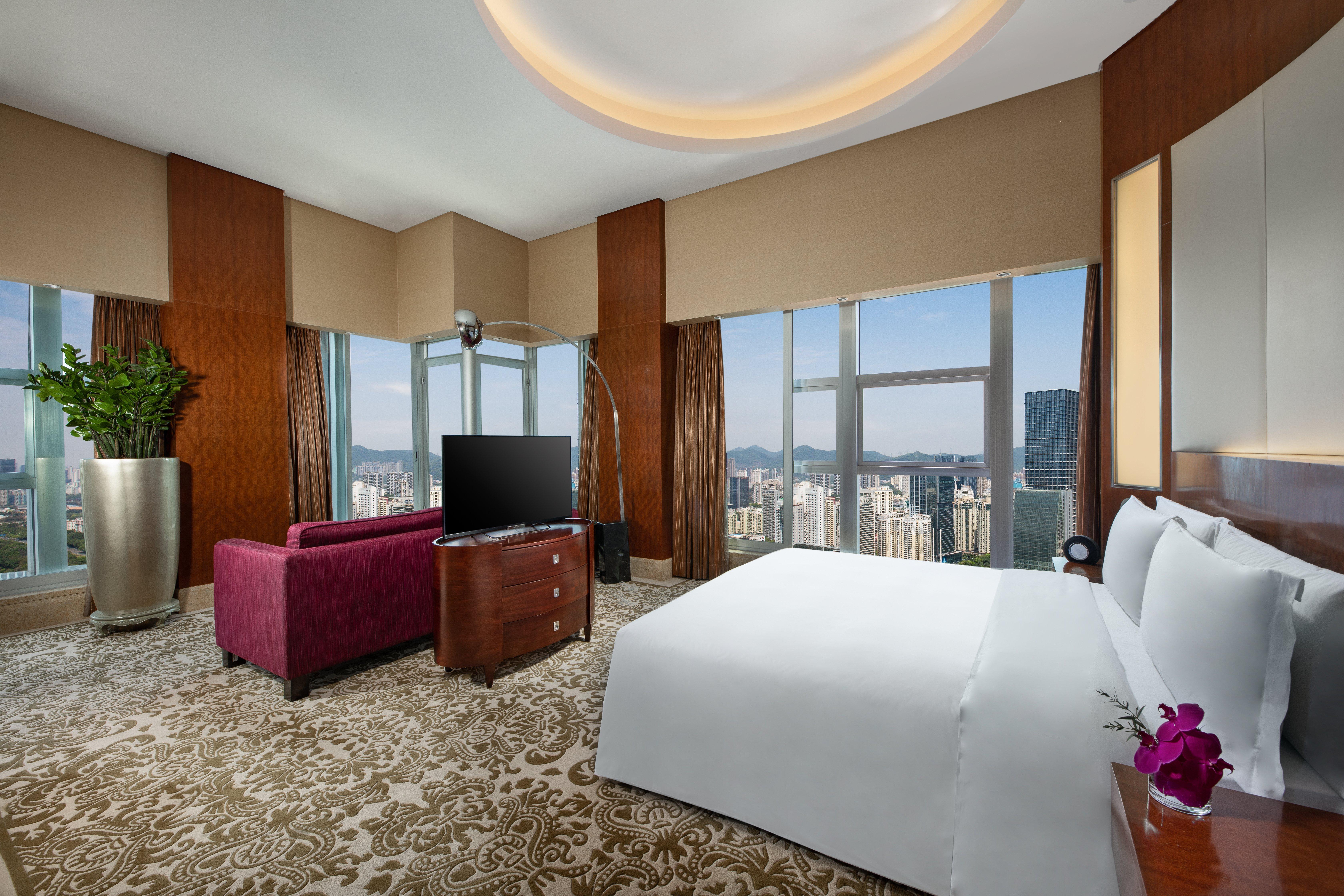 Crowne Plaza Shenzhen Futian, Near To Shenzhen Convention&Exhibition Centre, Shenzhen Stock Exchange And Shenzhen Civic Center, Outdoor Heated Pool Hotel Bagian luar foto