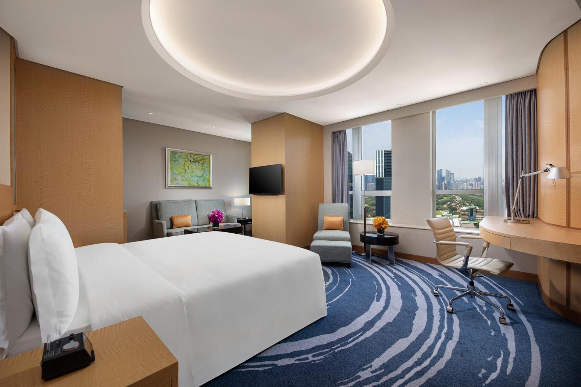 Crowne Plaza Shenzhen Futian, Near To Shenzhen Convention&Exhibition Centre, Shenzhen Stock Exchange And Shenzhen Civic Center, Outdoor Heated Pool Hotel Bagian luar foto