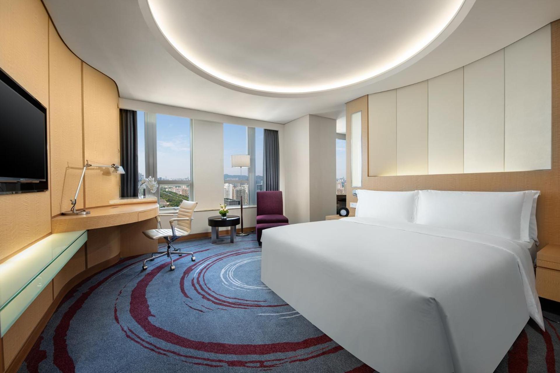 Crowne Plaza Shenzhen Futian, Near To Shenzhen Convention&Exhibition Centre, Shenzhen Stock Exchange And Shenzhen Civic Center, Outdoor Heated Pool Hotel Bagian luar foto