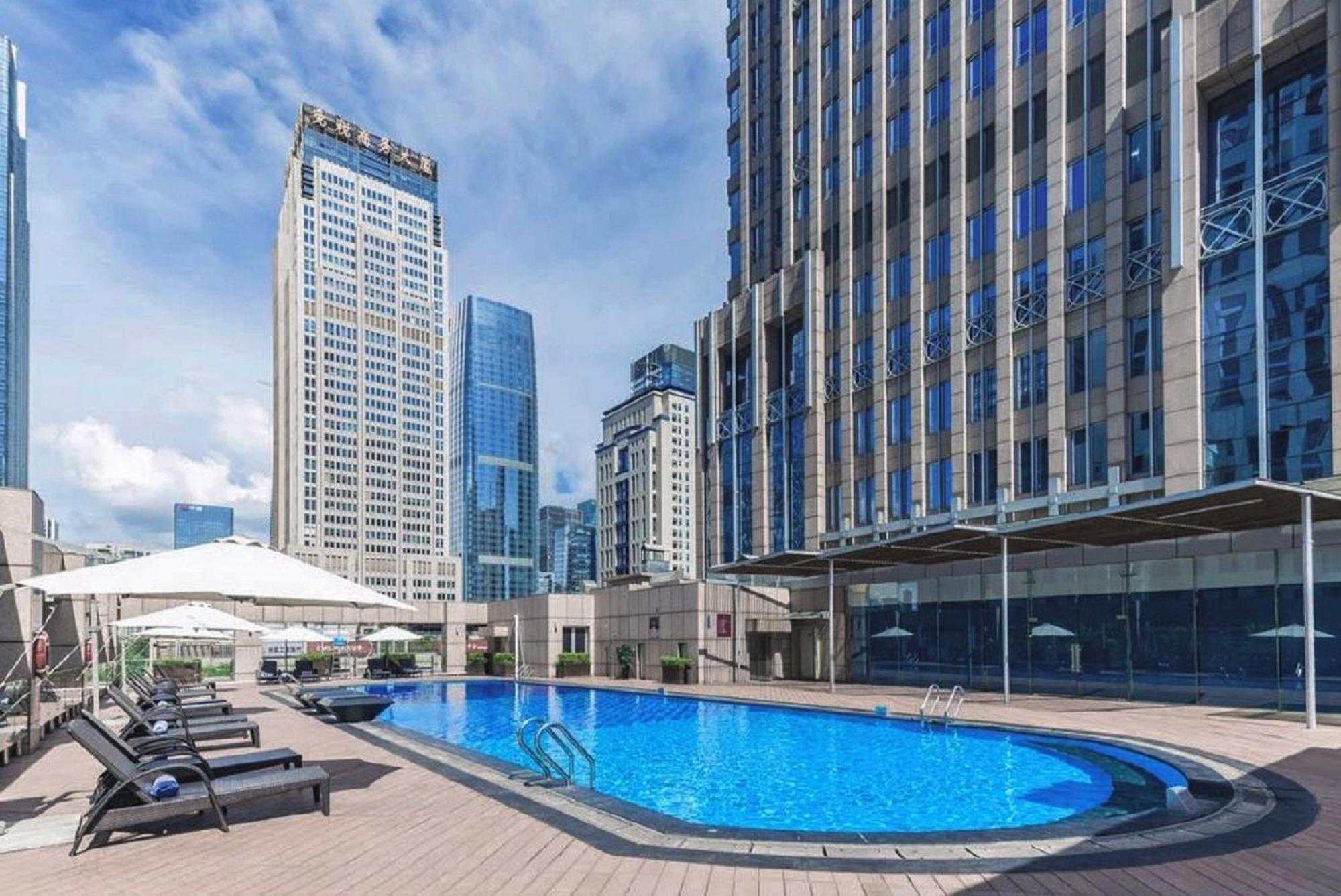 Crowne Plaza Shenzhen Futian, Near To Shenzhen Convention&Exhibition Centre, Shenzhen Stock Exchange And Shenzhen Civic Center, Outdoor Heated Pool Hotel Bagian luar foto